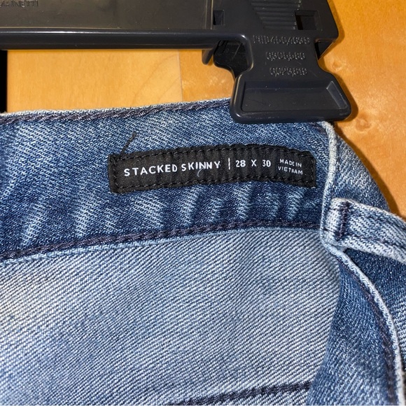 PACSUN Stacked Skinny Jeans size 28 x 30 - Picture 8 of 8